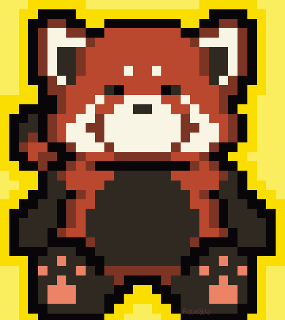 rosie the red panda